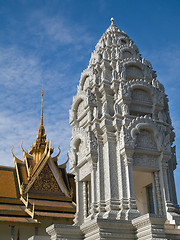 Image showing The Royal Palace in Phnom Penh, Cambodia