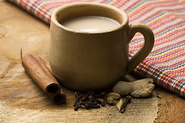 Image showing Masala chai