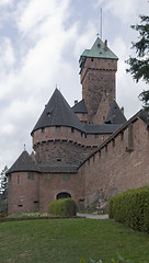 Image showing Haut-Koenigsbourg Castle in France