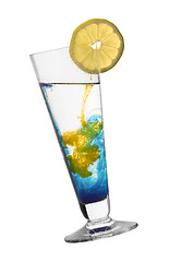 Image showing surreal color cocktail