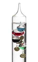 Image showing Galileo thermometer