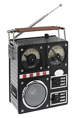 Image showing funny radio nostalgic styled