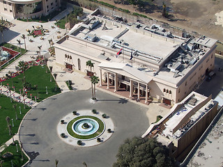 Image showing Gezira aerial view in sunny ambiance