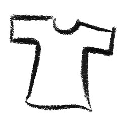 Image showing sketched shirt