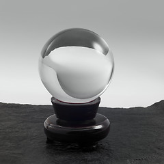 Image showing crystal ball on stand