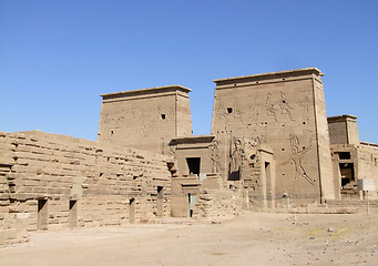 Image showing ancient temple of Isis