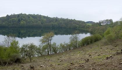 Image showing maar in the Vulkan Eifel