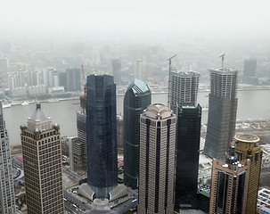 Image showing Pudong in Shanghai