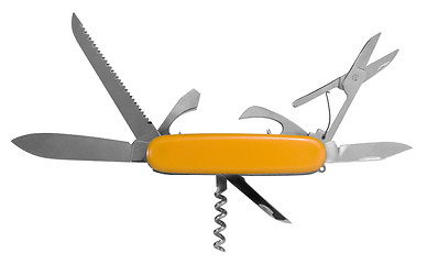 Image showing multi functional pocket knife