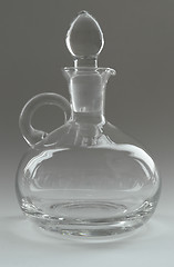 Image showing clear glass carafe