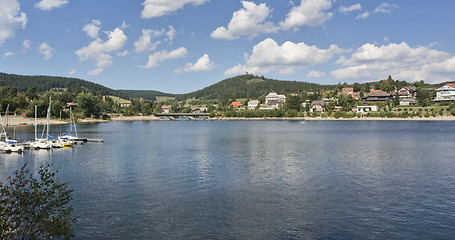 Image showing idyllic Schluchsee in the Black Forest