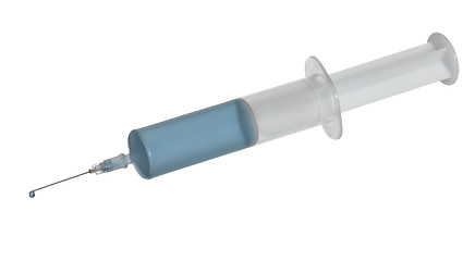 Image showing filled syringe
