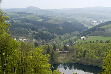 Image showing maar in the Vulkan Eifel