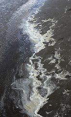 Image showing abstract sea pollution