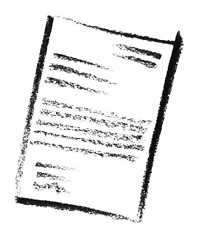 Image showing sketched document