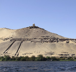 Image showing mausoleum near Aswan