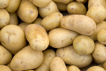 Image showing full frame potatoe background
