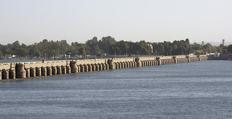 Image showing dam in Esna