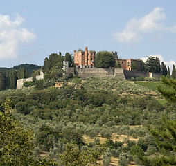 Image showing Castle of Brolio in Chianti