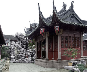 Image showing Yuyuan Garden in Shanghai