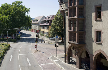 Image showing city view of Freiburg im Breisgau