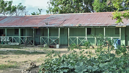 Image showing caribbean wooden house