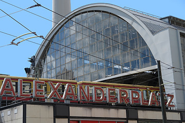 Image showing Alexanderplatz in Berlin