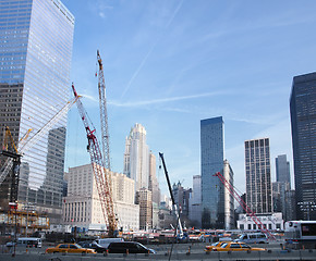 Image showing construction site at Ground Zero