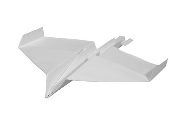 Image showing white paper plane