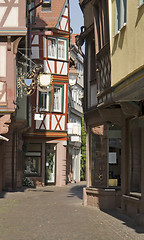 Image showing Wertheim Old Town at summer time