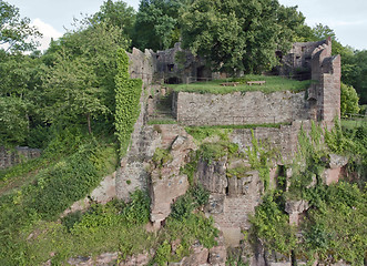 Image showing idyllic scenery around Wertheim Castle