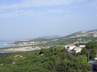 Image showing coastal scenery in Croatia