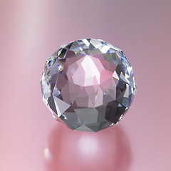 Image showing abstract diamond sphere