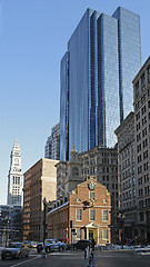 Image showing Boston city view in sunny ambiance