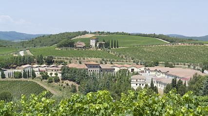 Image showing Chianti in Tuscany