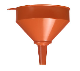 Image showing orange funnel