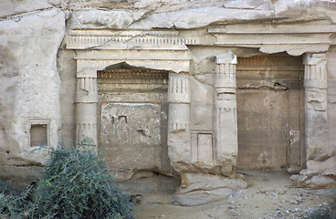 Image showing ancient architectural detail in Egypt