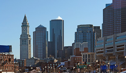 Image showing Boston city scenery