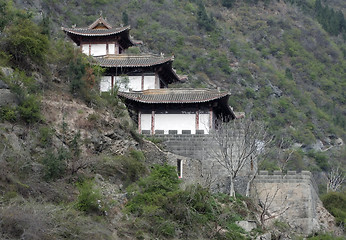 Image showing traditional building near Yangtze River