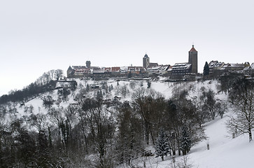 Image showing Waldenburg at winter time