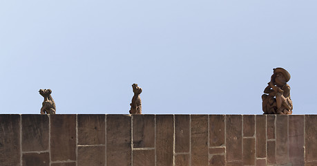 Image showing stone sculptures