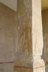 Image showing column at the Mortuary Temple of Hatshepsut