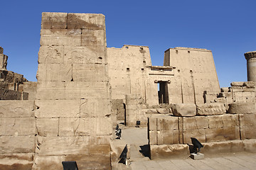 Image showing Temple of Edfu in Egypt