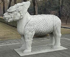 Image showing Statue at the Spirit Way in China