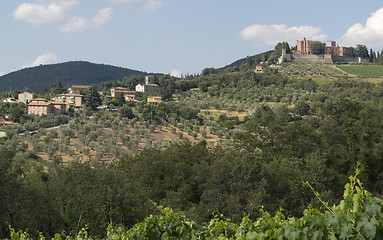 Image showing around Castle of Brolio in Chianti