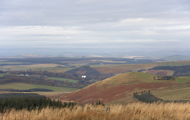 Image showing panoramic view of the scottish frontier