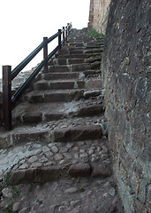 Image showing stairs at the Hochburg Emmendingen