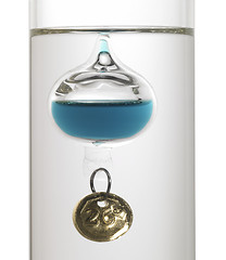 Image showing Galileo thermometer