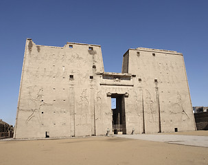 Image showing Temple of Edfu in Egypt