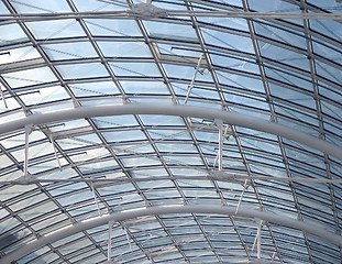 Image showing glass roof detail